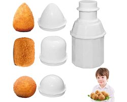 3-in-1 rijst- en sushi bal set | praktische vormen voor onigiri, arancini en meer