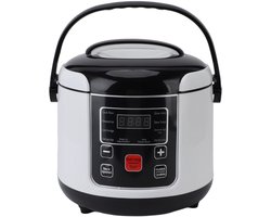 Compacte 2L Autorijstkoker met Automatische Warmhoudfunctie - 12V Stoomkoker voor Reis