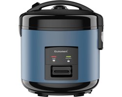 Compacte Rijstkoker en Stoompan (1 Liter) voor 1-5 Personen - Automatisch Warmhouden