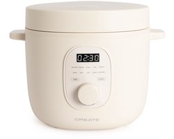 CREATE - Multifunctionele elektrische rijstkoker met stoommandje - RICE COOKER STUDIO 3L