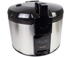 Cuckoo SR-4600 Gastro Rijstkoker RVS, Zwart