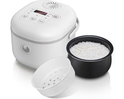 DailySupplies® Rijstkoker met Stomer - Multicooker - Rice Cooker - Wit