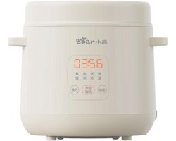 Elektrische Rijstkoker voor 2 Personen - Multifunctioneel met Warmhoudfunctie - Compacte Mini Koker (300W)