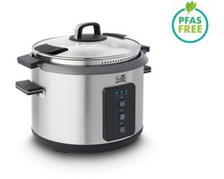 FRITEL Pasta - Rijstkoker RC 1377 - Elektrische waterkoker / Stoomkoker - 6L - 1100W - 3 Functies - Uitneembare kuip - PFAS-vrij