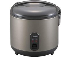 Grote rijstkoker met automatische warmhoudfunctie en antiaanbakpan