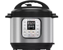 Instant Pot Duo 5,7 L Multicooker - 7-in-1 - Snelkookpan, Slow Cooker, Rijstkoker, Stomer, Voedselverwarmer, Sauteren, Yoghurtmaker