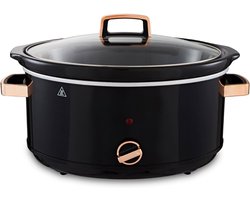 Lexium Slowcooker met Timer - Programmeerbare slowcooker - Elektrische slowcooker - Digitale slowcooker - Binnenpan - Eten