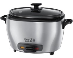 MaxiCook 14 Kopjes Rijstkoker - Warmhoudfunctie - Anti-aanbaklaag - RVS - 1000 Watt