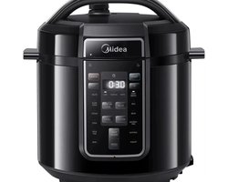Midea- 9 in 1 Elektrische Snelkookpan- Crockpot- Instant pot- Pressure cooker- snelkookpan 8 liter- Electrische snelkookpan multicooker- Pressure multicooker- Pressure cooker electrisch- Rijstkoker - Slowcooker - Stomer - 1000 W- 220 V