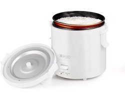 Mini Rijstkoker 1,0 L - Draagbare Reis Stomer voor 1-2 Personen - Snel Koken in 15 Minuten