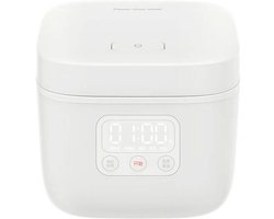 Mini rijstkoker – Rijstkoker – Klein – Rijstkokers – Mini airfryer – Kleine rijstkoker – Met stomer – Mini rice cooker – Rijstkoker 3 liter – 3 Liter – Wit