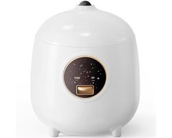 MMP®Rijstkoker klein - Rijstkoker - Rijstkokers - Wit - ‎22cm x 19cm x 22cm