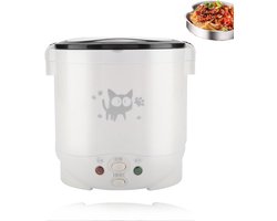 Multifunctionele draagbare rijstkoker voor levensmiddelen 12 V automatische elektrische lunchbox op pan voor auto reizen camping