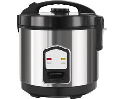 Multifunctionele Rijstkoker met Warme Houdfunctie en Automatische Uitschakeling - 2 Liter Capaciteit