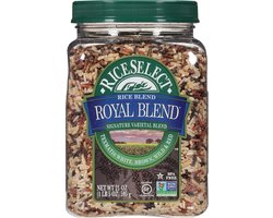 Premium Rijstmix: Witte, Bruine, Wilde en Rode Rijst in Glazen Pot