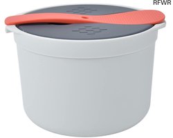 RFWR® Magnetron Rijst- en Pastakoker 2L - Gezonde Kookoplossing voor Snel en Gemakkelijk Koken