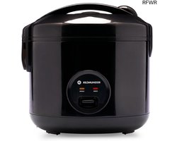 RFWR® Rijstkoker en Stoompan met Keramische Coating - Voor 1-6 Personen - Snelle Bereiding en Warmhoudfunctie