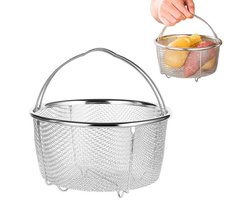 Roestvrijstalen Stoommand 20CM - Voor rijstkoker en frituur - Gezond koken