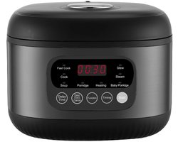 Royalstar 3 L Elektrische Rijstkoker – RFBS30RW – Grote Capaciteit – Automatisch Koken & Warmhouden – RVS Binnenpan – Huishoudelijk Keukenapparaat