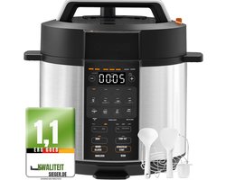 SCH® Multicooker - Multicookers - Zwart - 38cm x 34cm x 32cm