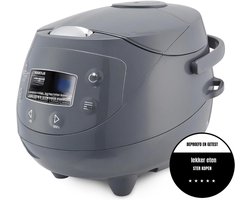 SCH® Rijstkoker klein - Rijstkoker - Rijstkokers - Grijs - ‎30cm x 23cm x 21cm