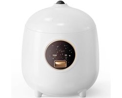 SCH® Rijstkoker klein - Rijstkoker - Rijstkokers - Wit - ‎26cm x 25cm x 23cm