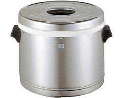 Tiger JFM-570P - Professionele Thermische rijstwarmhouder - Uniek stapelbaar design - Horeca - 6L - RVS - Niet elektrisch