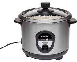 Tristar Rijstkoker 1L - RK-6126 - 4-6 personen - Droogkookbeveiliging, warmhoudfunctie - RVS