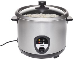Tristar Rijstkoker 2.2L - RK-6129 - 10-12 personen - Droogkookbeveiliging, warmhoudfunctie - RVS