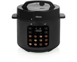 Tristar RK-6160 - Rijstkoker met stomer - Multicooker - 6L - Snelkookpan - 1000W - Zwart