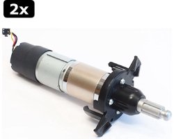 2x Wielmotor/Aandrijfmotor voor Robomow RS