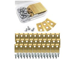 30 Titanium Messen voor Robotmaaiers - Reservemessen voor Efficiënt Gazongemerk