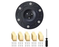 6-delige robotmaaier mes schijf + 30 vervangbladen, geschikt voor verschillende robotmaaiers