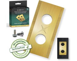 9-delige titanium snijbladenset voor robotmaaiers – Ultra scherpe messen voor optimale prestaties