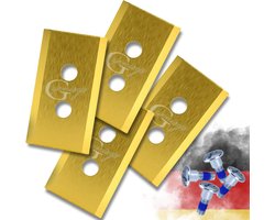 Compatibele titanium messen voor robotmaaiers - Duurzaam en veilig - Geschikt voor Luba en Yuka