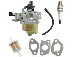 Dit is een GXV160 carburateur geschikt voor Honda GXV160, HR215, HRM215, HRB215, HR194, HRA214 en HRB215 grasmaaiers. De set bevat een luchtfilter en bougies. Onderdeelnummers: 16100-ZG9-M12, 16100-ZE6-W01, 16100-ZE7-055.