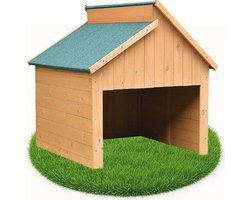 Garage voor robotmaaier - Bescherm je robotmaaiers tegen hitte, UV-stralen en regen, 85 x 85 x 82,5 cm