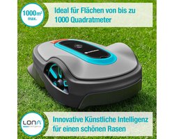 Gardena Smart Sileno life Robot Grasmaaier 1000 m² Set met Grensdraad (150 m) – Volledig Automatische, Stille en Slimme Robotmaaier voor Perfect Onderhouden Gras Productbeschrijving: Indsutrialhome