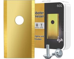 Maaimes voor robotmaaiers - Compatibel met Worx Landroid, inclusief schroeven