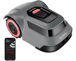 Maison Nordique - Robotmaaier - Grasmaaier - Robotgrasmaaiers - Automatische - Tot max 800m2 - 20cm maaibreedte - App control - Stil in gebruik - Grijs