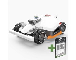 Mammotion LUBA 3 AWD 5000 LiDAR robotmaaier + gratis set mesjes - Model 2026 - draadloos - GPS - 360° LiDAR - NetRTK - Vision - WiFi en App bediening - Vierwielaandrijving - Omni-wheels - Geen draad - 3 jaar garantie