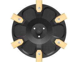 Messenplaat en 6 Reservemessen voor Robotmaaiers
