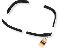 Randbescherming voor Robotmaaiers - Eenvoudige Montage, Hoogwaardige Bescherming, Perfecte Pasvorm (Zwart)