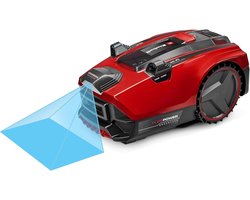 Robotmaaier 600 m² met Camera, WiFi & Smart App – 18 V Li-Ion + 4,0 Ah Accu – Voor hellingen tot 25% – Onderhoudsvrij – Merk: Industrialhome