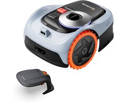 Robotmaaier – Automower – Grasmaaier – Gazonmaaier – Automatisch Maaien – Driewielaandrijving Voor Hellingen Tot 45% – Slimme EFLS Netwerk RTK + Vision Technologie – Inclusief Garage S – Geschikt Voor 500 m² Gazon