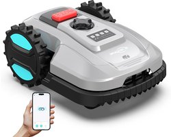 Robotmaaier – Gazonrobot – Grasmaaier – Automatische Maaier – Tuinmaaier – Stil Onder 60 dB – Instelbare Maaihoogte 20-60 mm