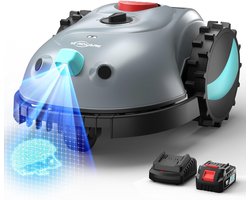 Robotmaaier zonder begrenzingskabel met camera en hindernisvermijding voor perfect gazononderhoud