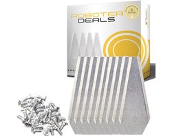 Roestvrijstalen Messen en Scheermesjes voor Robotmaaiers - 9 Stuks