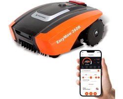 Slimme Robotmaaier 260 m² – Zelfrijdende Grasmaaier met Bluetooth & App, Mulchsysteem, Edge Cutting, 30% Hellingshoek, 20 V / 2.0 Ah Lithium-Ion, Maaihoogte 20–55 mm, 16 cm Maaibreedte