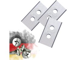 Vervangend mes voor robotmaaiers - LongLife - dubbel gat - onbreekbaar roestvrij staal